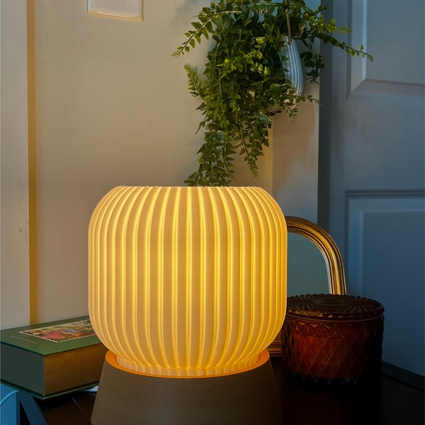 La lampe globe | Lampe et abat-jour de la collection Premium | Éclairage d'ambiance pour la décoration intérieure