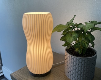 The Good Vibes Lamp | Premium Collection Living Room or End Table Lamp | Ambiance Home Decor