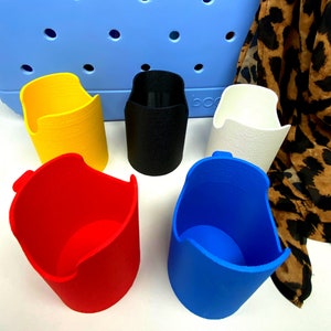 BOGLETS -  Bogg Bag Drink Can or Water Bottle Holder Charm Accessory - Keep Water Bottles and Sunscreens Handy with your Tote Bag