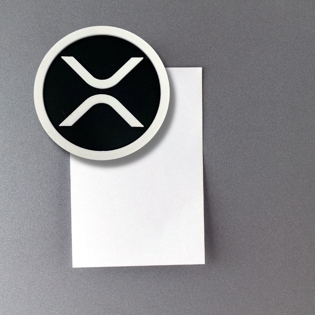 Ripple XRP Cryptocurrency Logo Magnet - Zwart & Wit - Decoratieve Koelkast  Magneet - Perfect voor Cryptocurrency token Fans! Gemaakt in de VS - Etsy  Nederland
