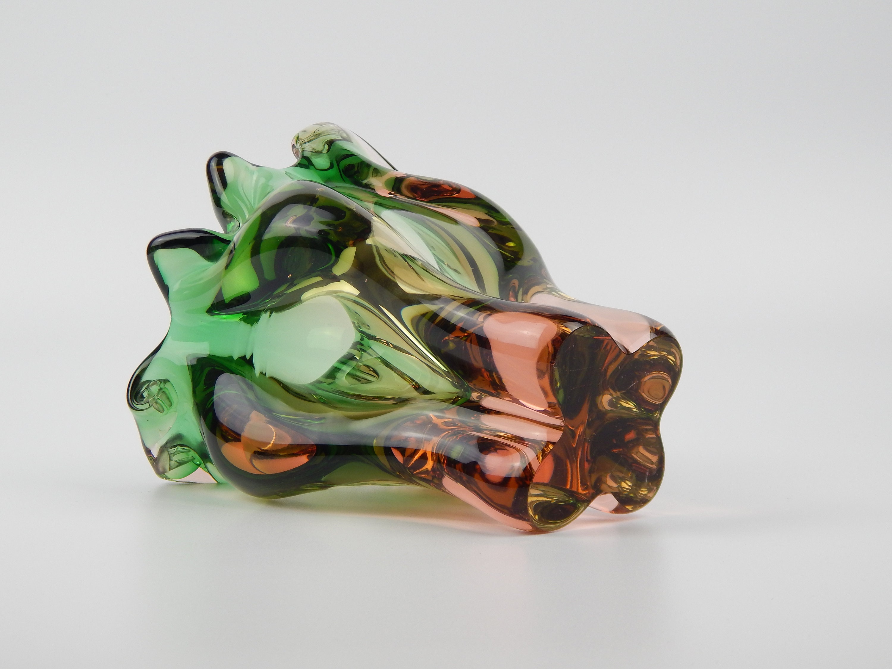 Vintage Decorative Glass Set From Designer Josef Hospodka Etsy