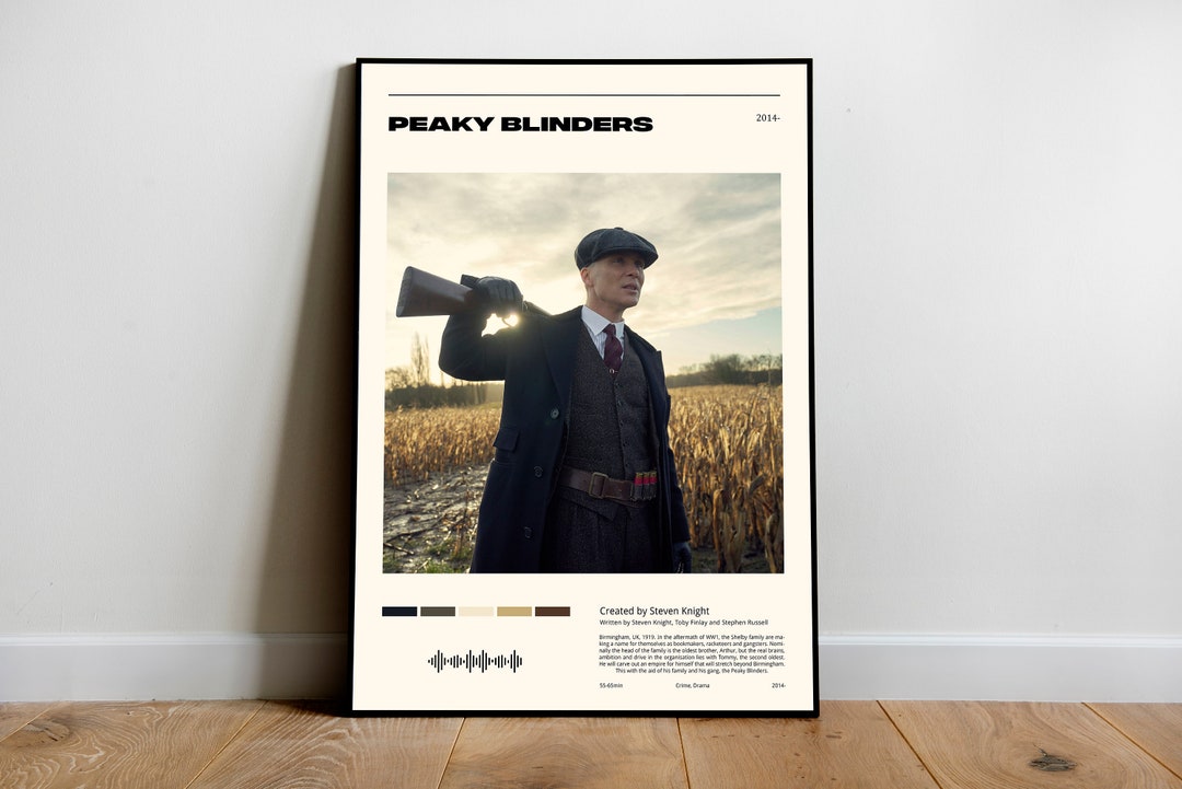 Poster Peaky Blinders - Cast | Wall Art | 3 1 FREE - Foto 2