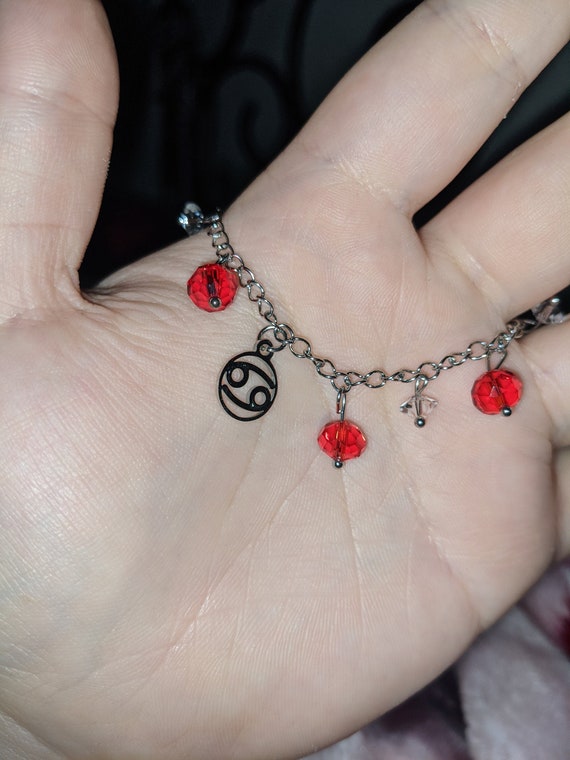 Zodiac Charm Bracelets Etsy