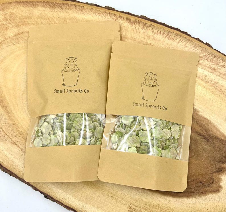 Healthy Organic Pea Flakes Treats Hamsters Guinea Pig Rabbit Treats image 3