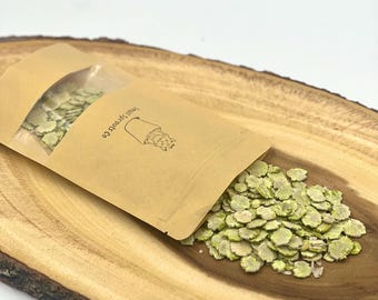 Healthy Organic Pea Flakes Treats Hamsters Guinea Pig Rabbit Treats