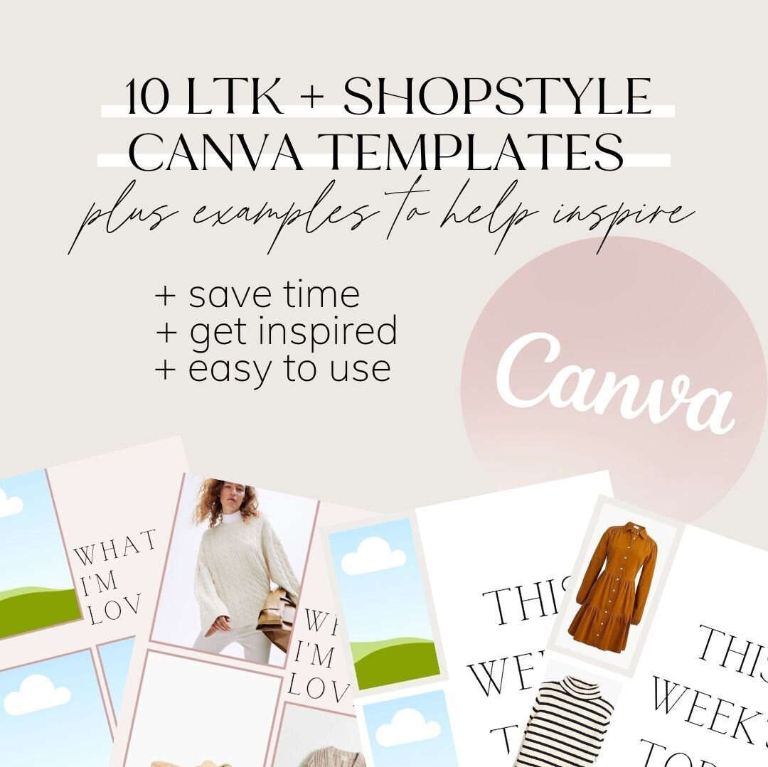 Customizable Canva Templates for Blogger, Influencers and Creators ...