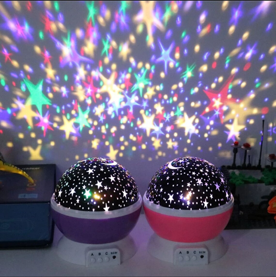 Novelty Luminous Toys Romantic Starry Sky LED Night Light Etsy