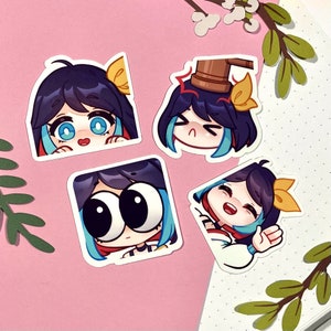 Calypsiel Emote stickers || set 1