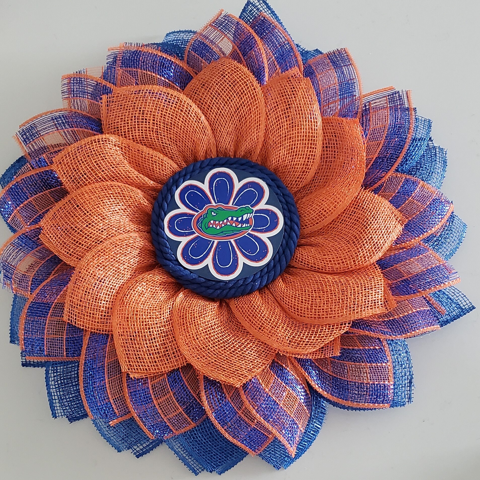 FLORIDA GATORS Wreath Sunflower Daisy Gift Wreath Mothers Etsy