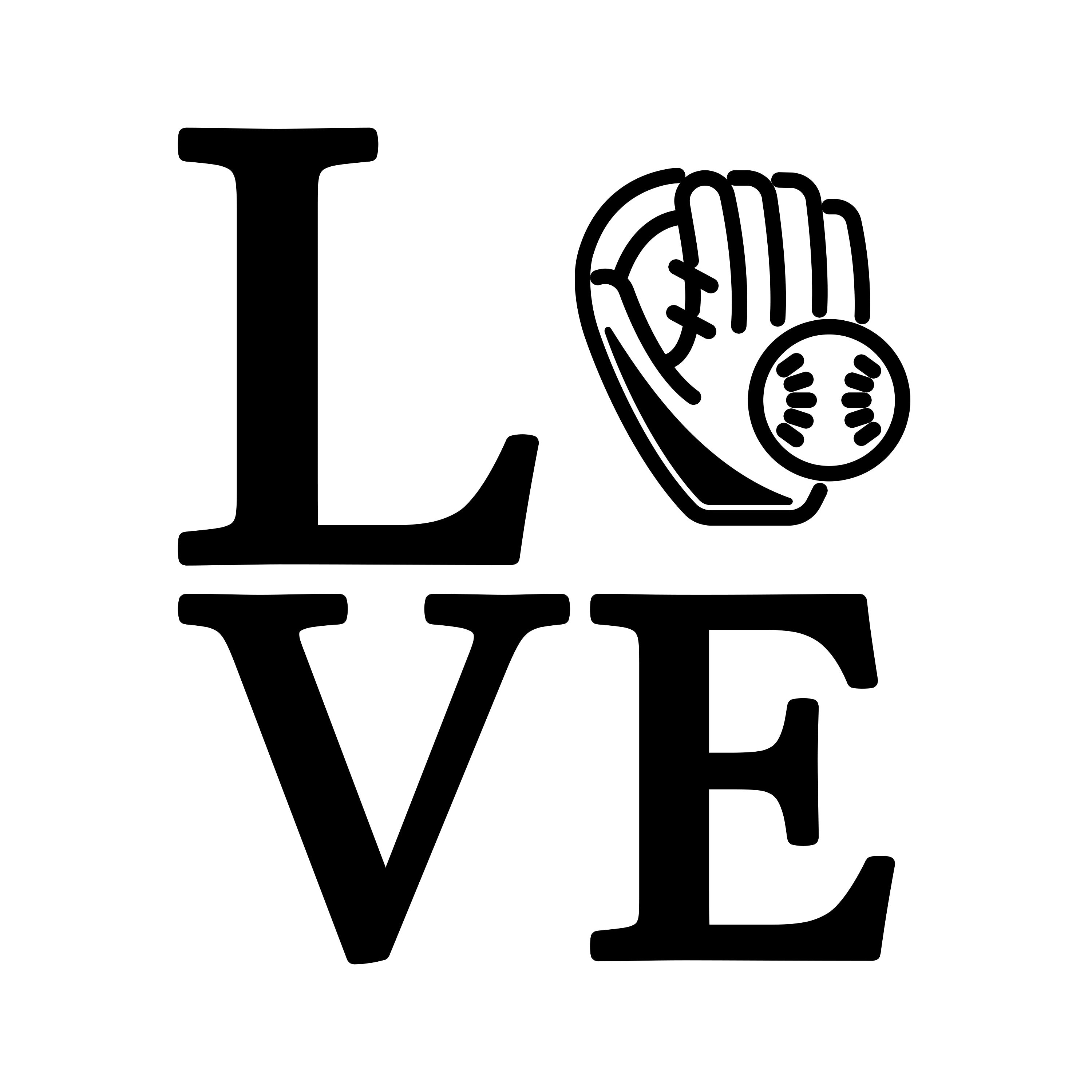 Love Baseball SVG PNG jpeg jpg gif transparente Clipart Instant Digital