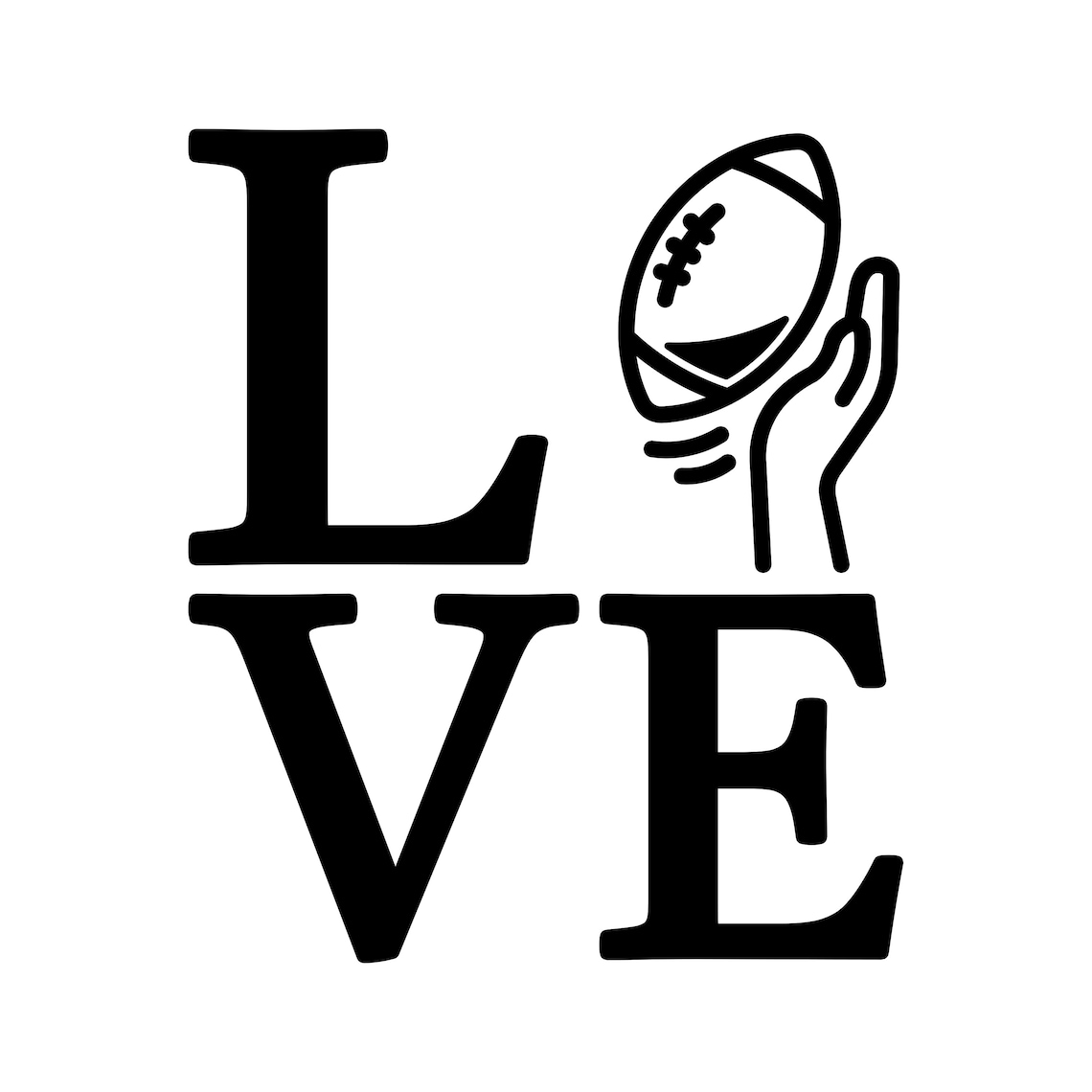Love Football SVG PNG Jpeg Jpg Gif Transparent Clipart Etsy UK