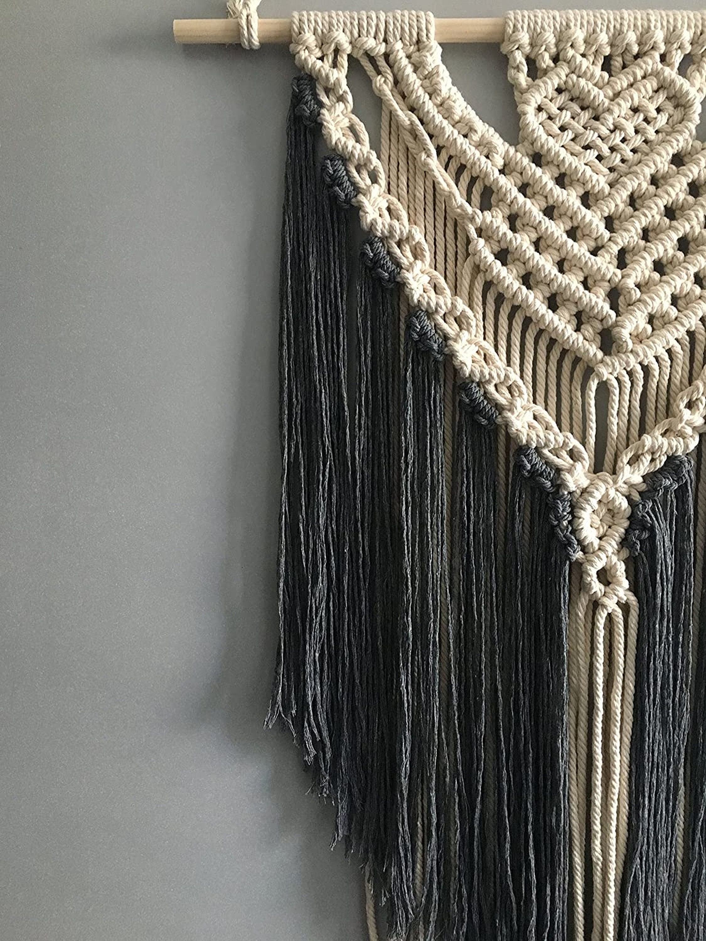 Handmade Macrame Wall Hanging Art Home Décor 31 x 16 inches Etsy