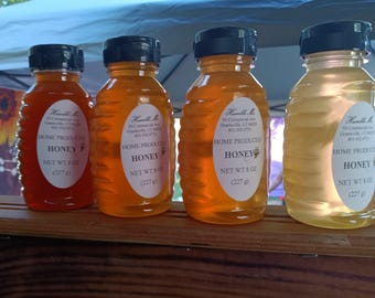 8oz Quetschflaschen Honig