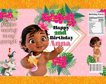 Baby Moana Chip Bag