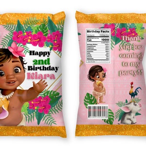 Mock Up how the Chip Bag will look once finished