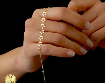 Gold Bracelets for Women - Etsy UK