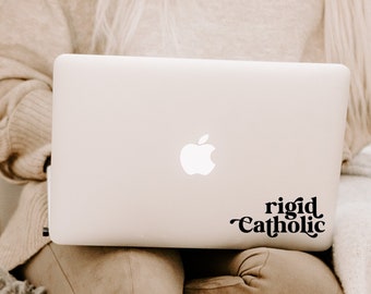 Rigid Catholic Decal Traditional Catholic TLM Traditional Latin Mass