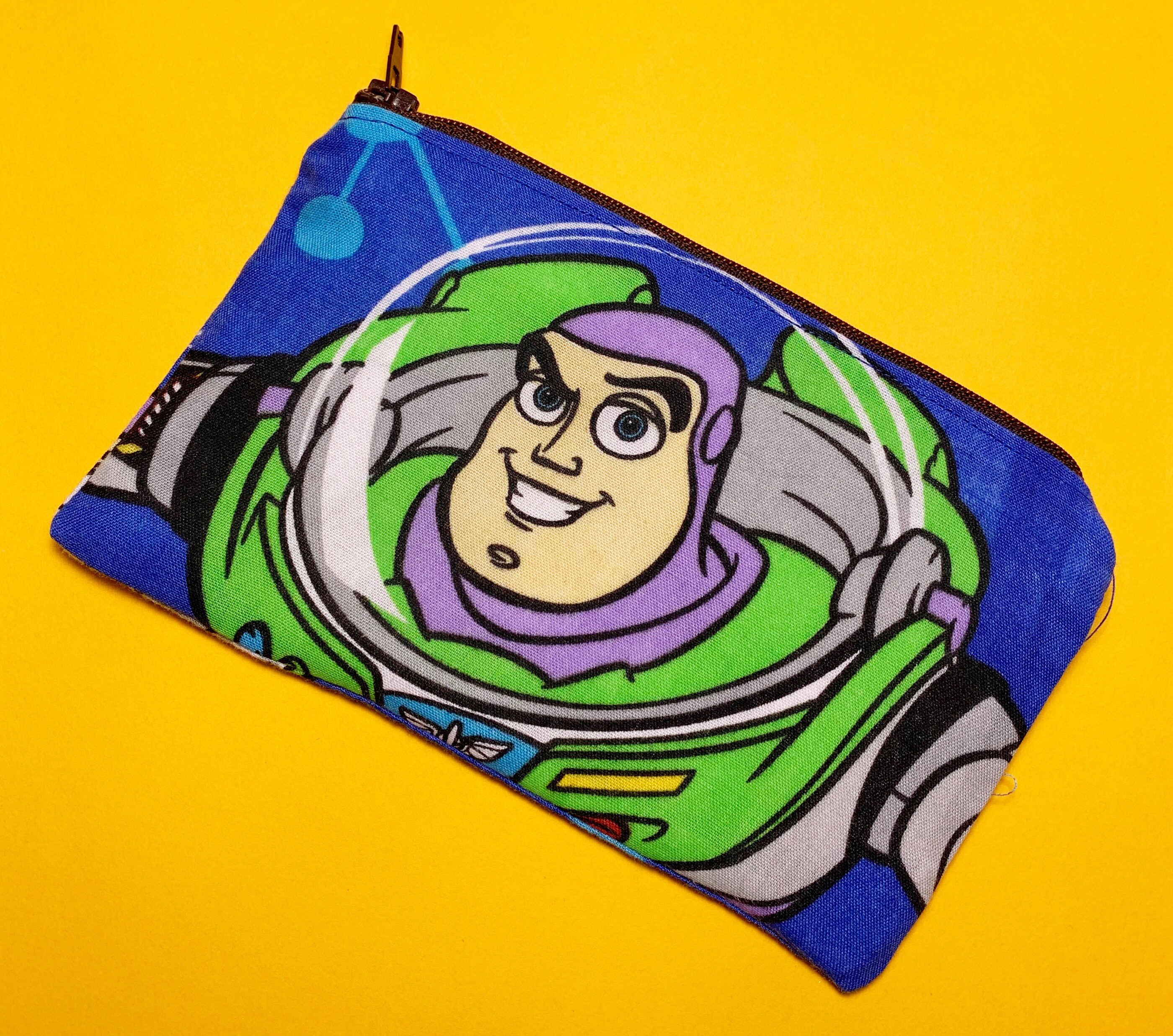 Buzz Lightyear Zip Bag Pouch Medication Bag Make Up Bag | Etsy