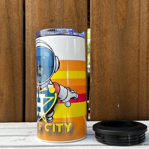 Astros Space City Tumbler/Can Cooler image 3