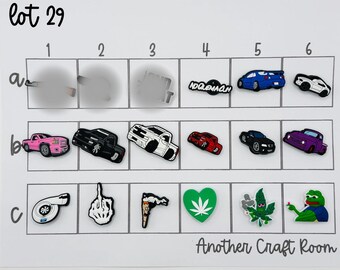 Car and Truck/ turbo Shoe Charm