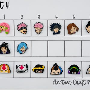 Anime Shoe Charm