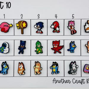 Boy/ Bingo/ Kids Characters Shoe Charm