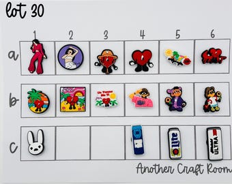 Hispanic Artis Shoe Charms