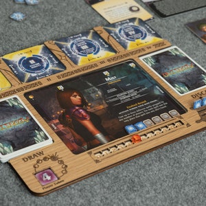 Dashboard del giocatore compatibile con Aeon's End/accessorio di gioco