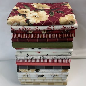 20pc Bri&#39;s Home Collection fat quarters
