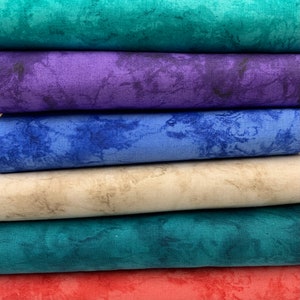 Wide Quilt Backings in Marble pattern-3 yard pre cut piece-many colors to choose from