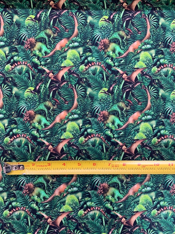 Novelty Fabric by the Yard. Dinosaurs