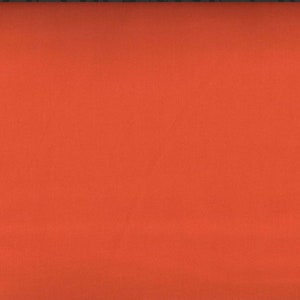 Fabric by the Yard Dream Solid Cotton Orange