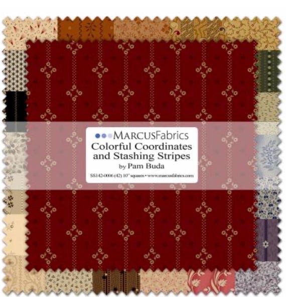 Colorful Coordinates & Stashing Stripes by Pam Buda