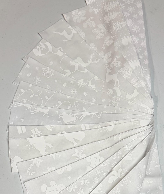 2.5" Strips White "Stocking Stuffers" 40pc set