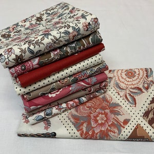 Jane Austen 1/2 yard Bundle with Panel from Riley Blake Designs