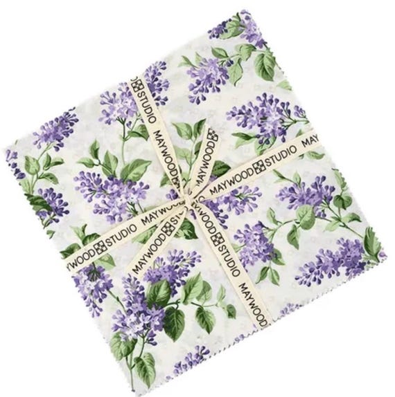 Lilac Lane 10" layer cake by Maywood Studios