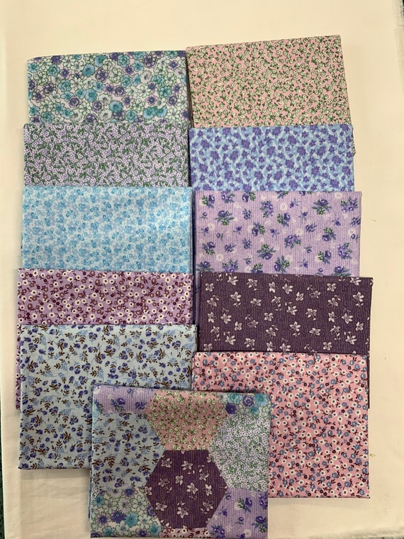 11pc Grandmas Memories FQ Bundle from Choice Fabrics