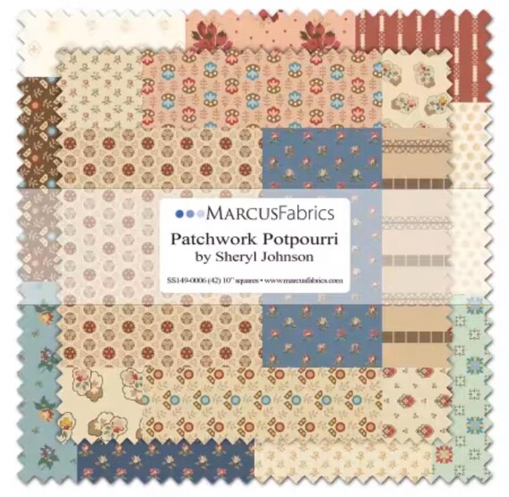 Patchwork Potpourri 10" layer cake by Sheryl Johnson