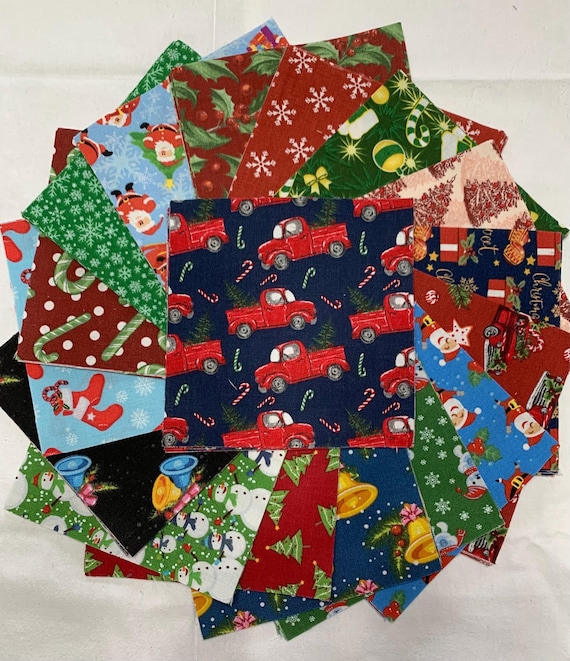 5" charm pack. Cowgirl Christmas!  102pc.