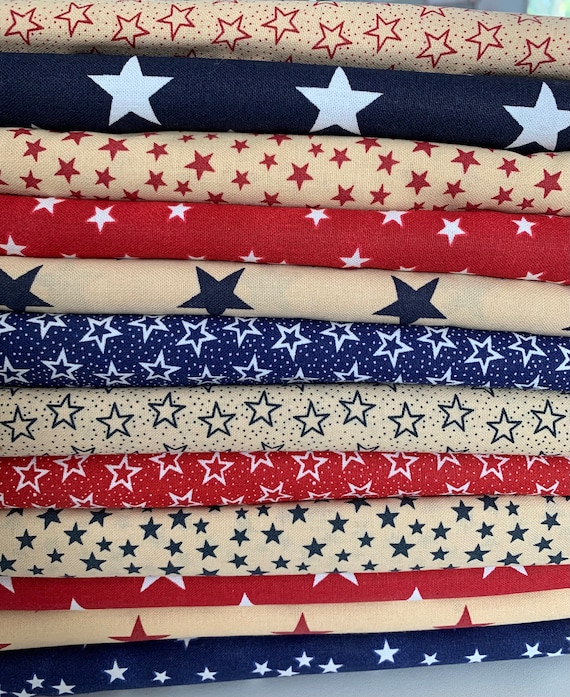 Wide Quilt Back Stars!