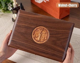 Constelaciones Caja de joyería de nogal, Caja de joyería de madera, Organizador de joyas, Anillo, Pulseras, Pendiente, Almacenamiento de collares, Regalo de Navidad