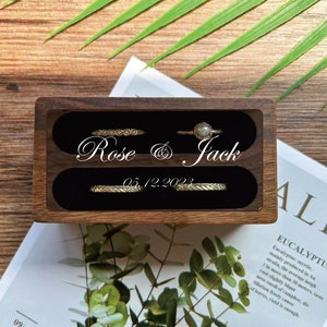Custom Wedding Ring Box