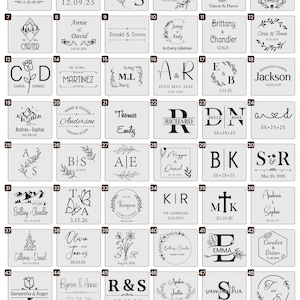 Individuell gestaltete Eheringbox, personalisierte Holzringbox für die Hochzeitszeremonie, Ringbox für die Hochzeit, Holzringbox Bild 2