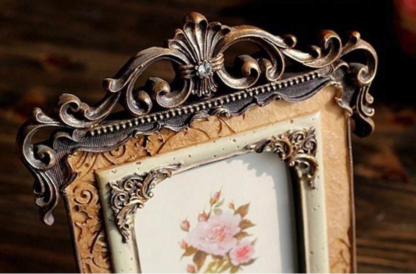 Vintage Style Wedding Picture Frame Antique Photo Frame Etsy