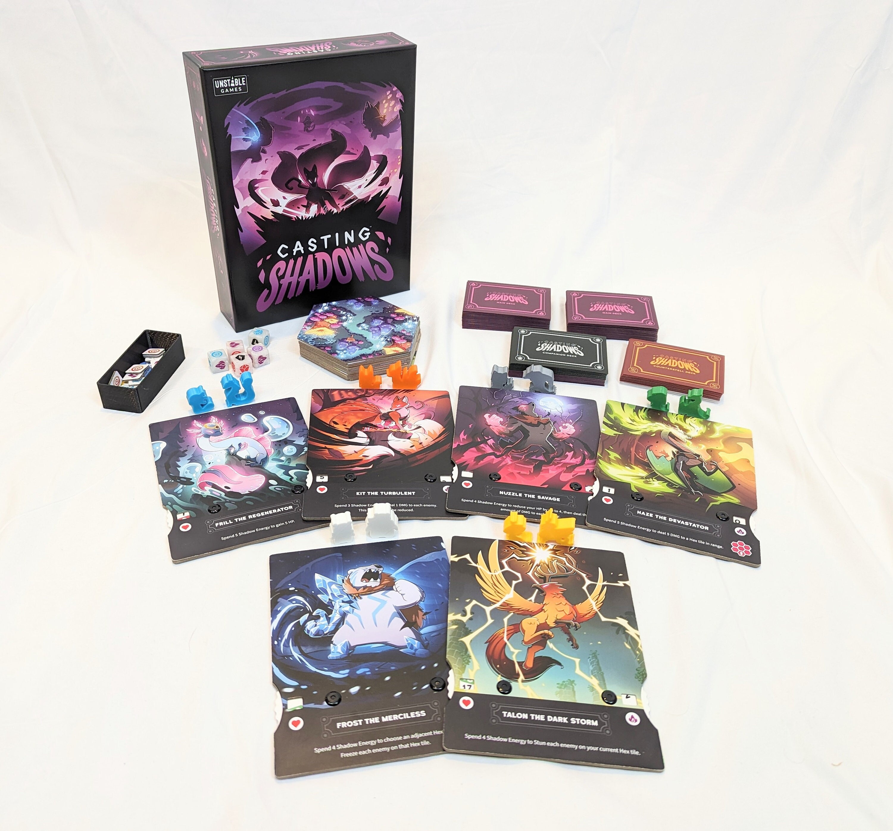 casting shadows card sleeves Shadows of Brimstone: City of Ancients Card Sleeves main image 1