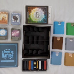 Inserto y organizador para Command of Nature Edición exclusiva