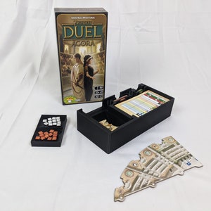 7 Wonders Duel: Agora Expansion | Game Insert and Organizer