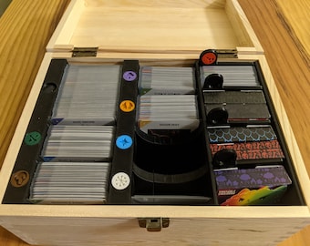 Engraved Unstable Unicorns Ultimate Sleeved & Standard Card Box | Fits Just About Everything!