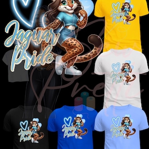 Custom Southern University A & M College T Shirt/Jaguar Girl Jaguar Pride