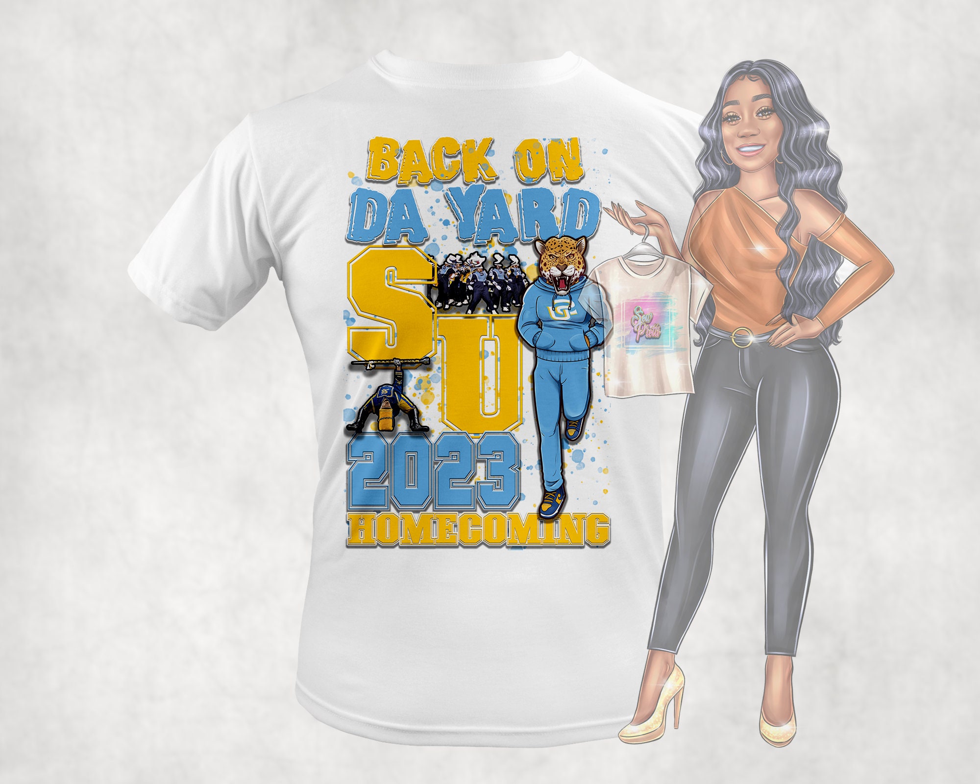 Southern University Tshirt/su Etsy